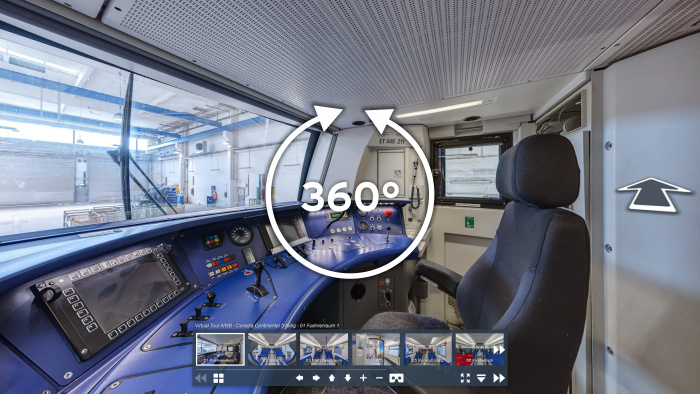 Zeige virtuelle Tour - Coradia Continental Regio-S-Bahn Bremen/Nieders. 5-Teiler