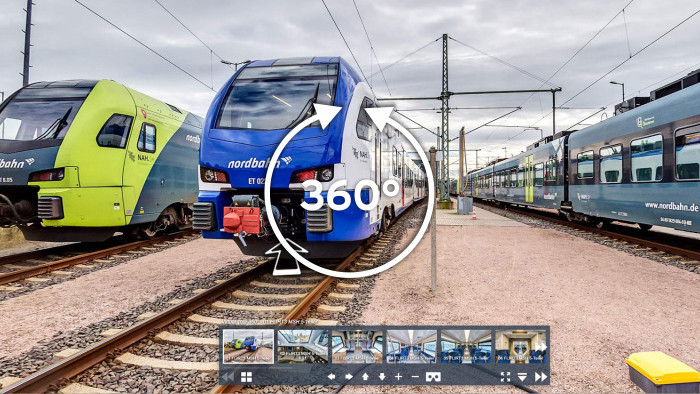 Zeige virtuelle Tour - FLIRT3 Nordbahn 5-Teiler