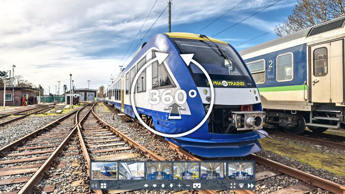 Afficher la visite virtuelle - Coradia LINT41 LEO Express 2-Teiler