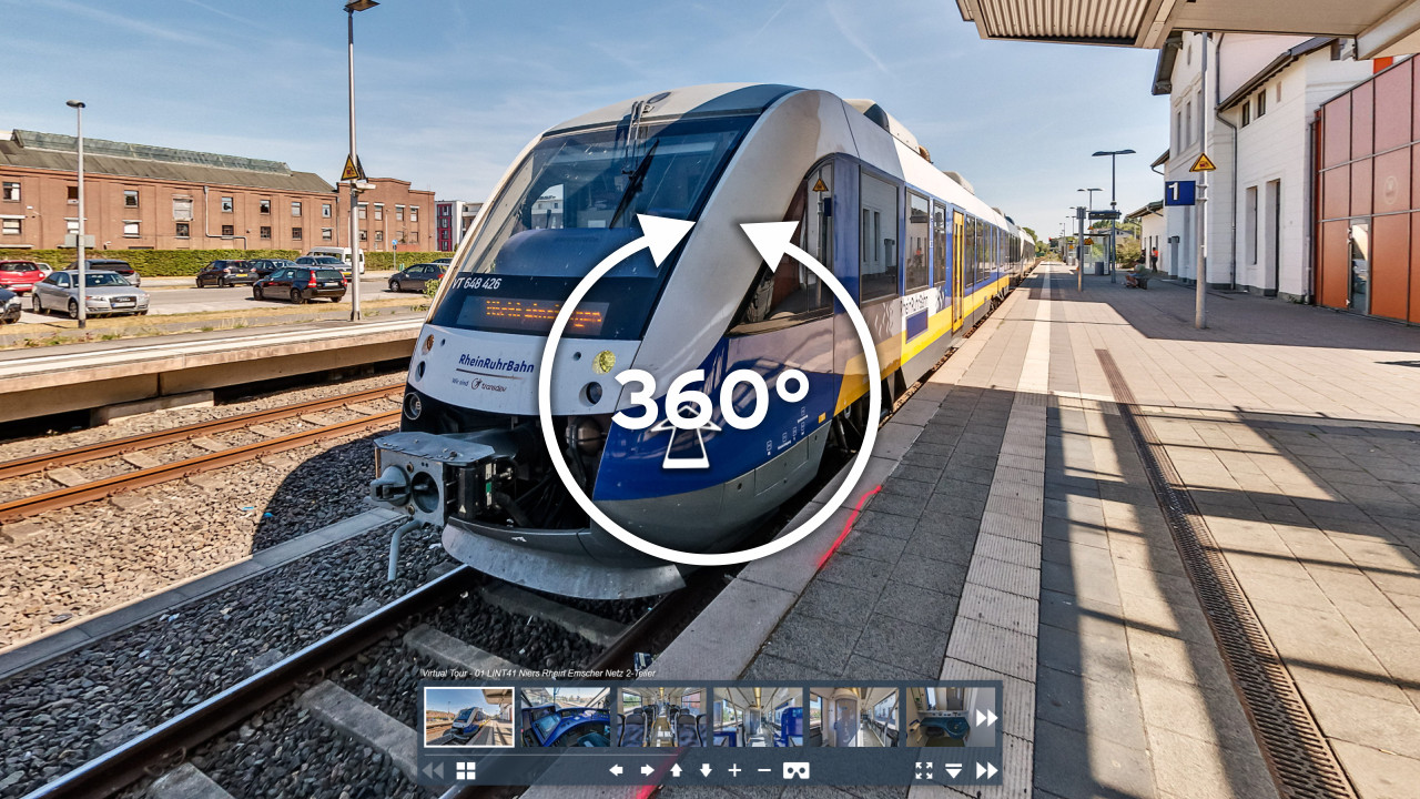 Pokaż wirtualny spacer - Coradia LINT41 Niers-Rhein-Emscher-Netz 2-Teiler