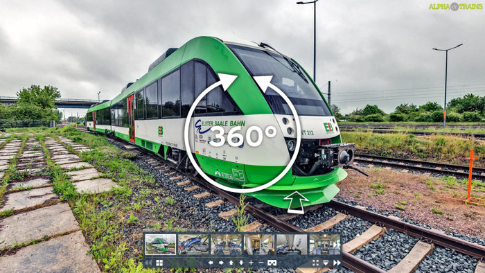 Show virtual tour - Coradia LINT41 OTN Ostthüringennetz 2-Teiler