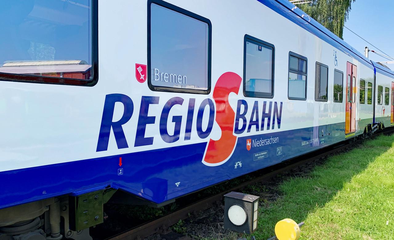 Prototyp für Umbau der 35 Coradia Continental für Regio-S-Bahn Bremen/Niedersachsen vorgestellt.© Alpha Trains / NordWestBahn 