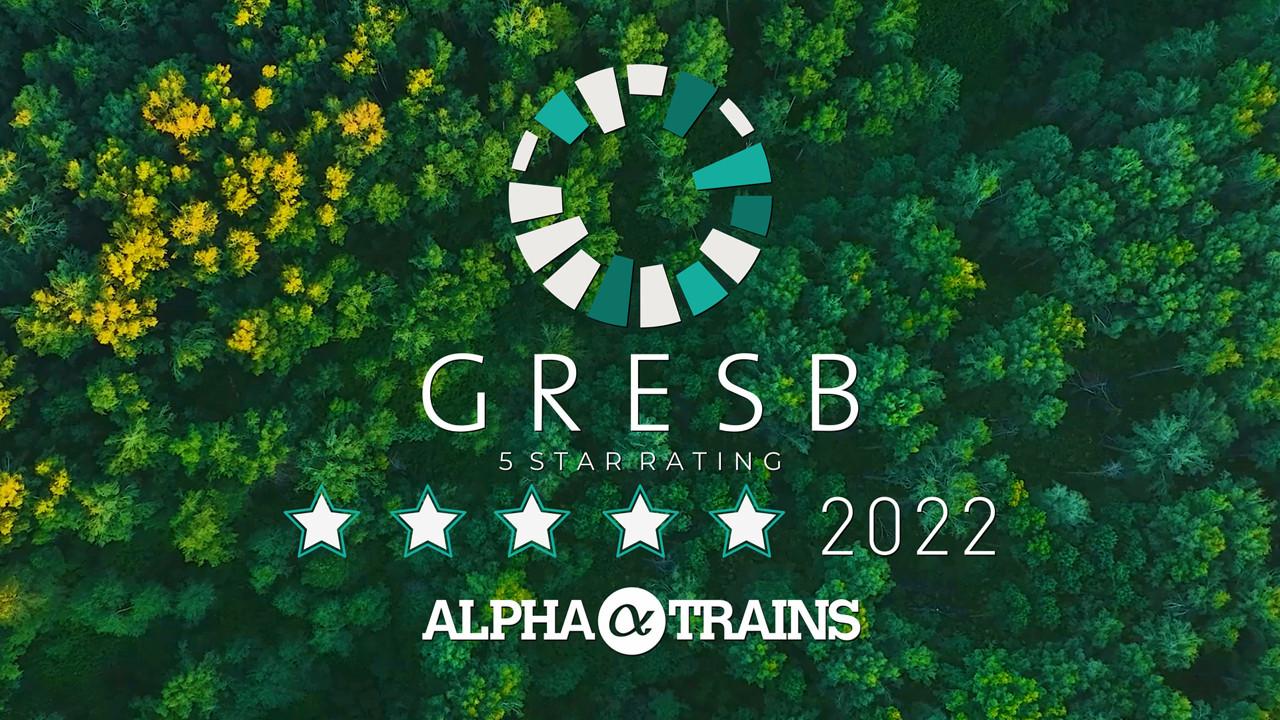 Résultats au top au niveau mondial pour Alpha Trains au classement GRESB© Alpha Trains 